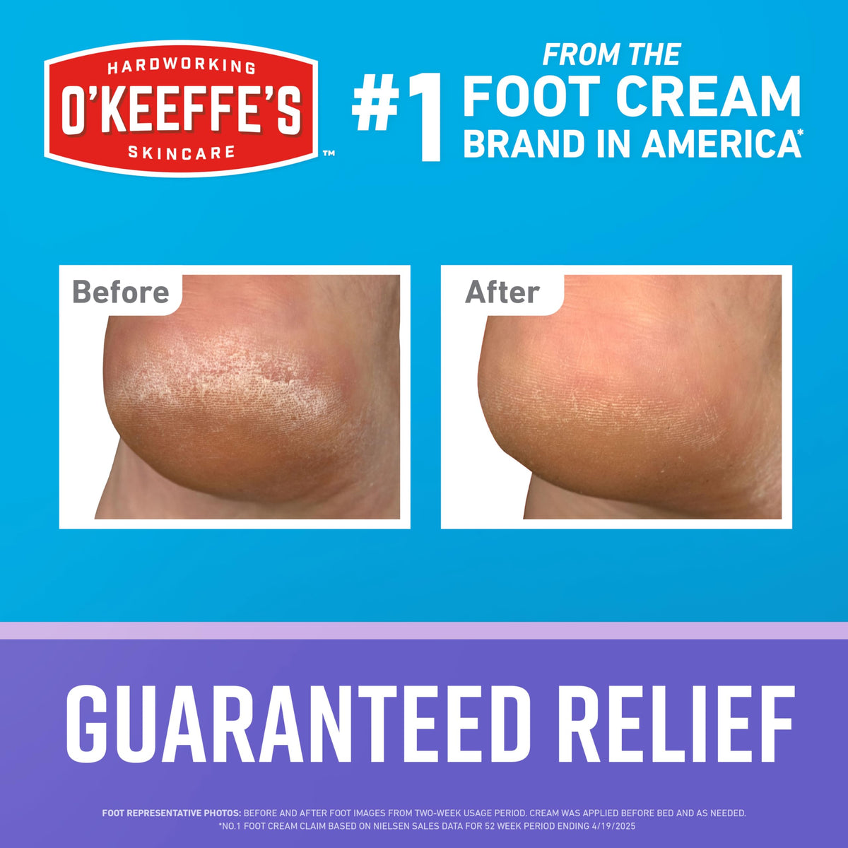 O'Keeffe's Night Treatment Combo Pack for Dry Hands, Feet & Lips