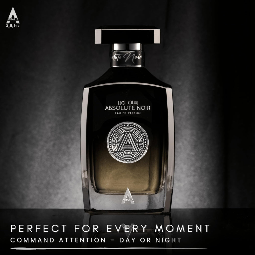 Atralia Absolute Noir Eau De Parfum for Men 100ml 3.4oz