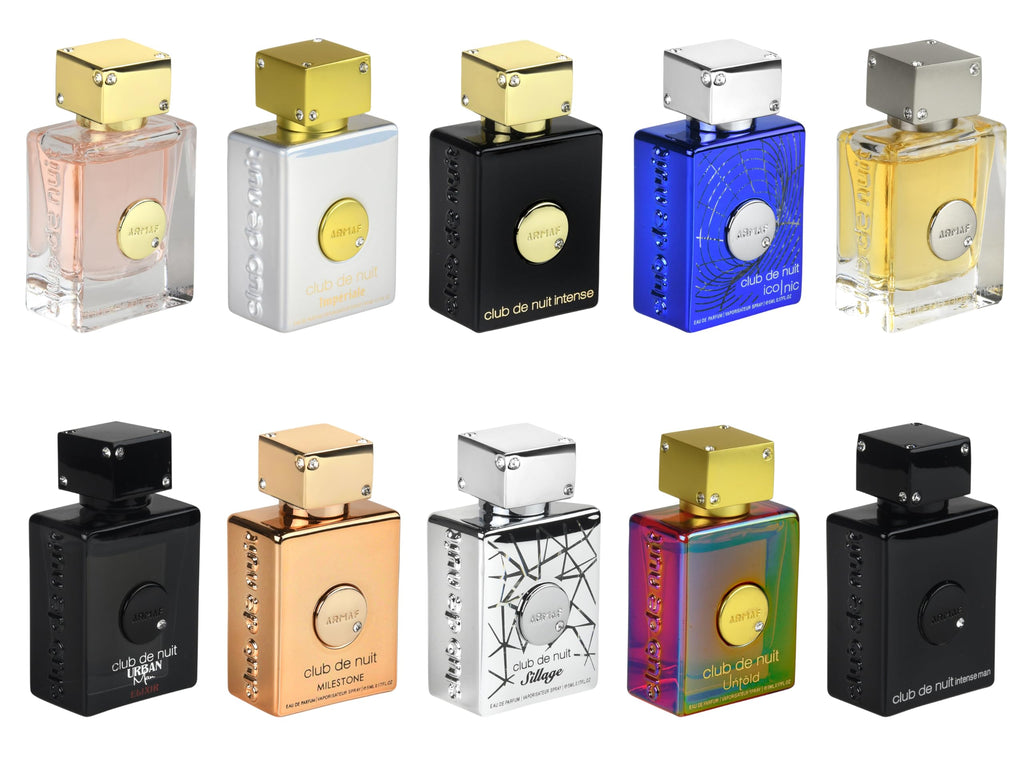 Armaf Club de Nuit Mini Fragrance Discovery Set, 10 x 5 mL