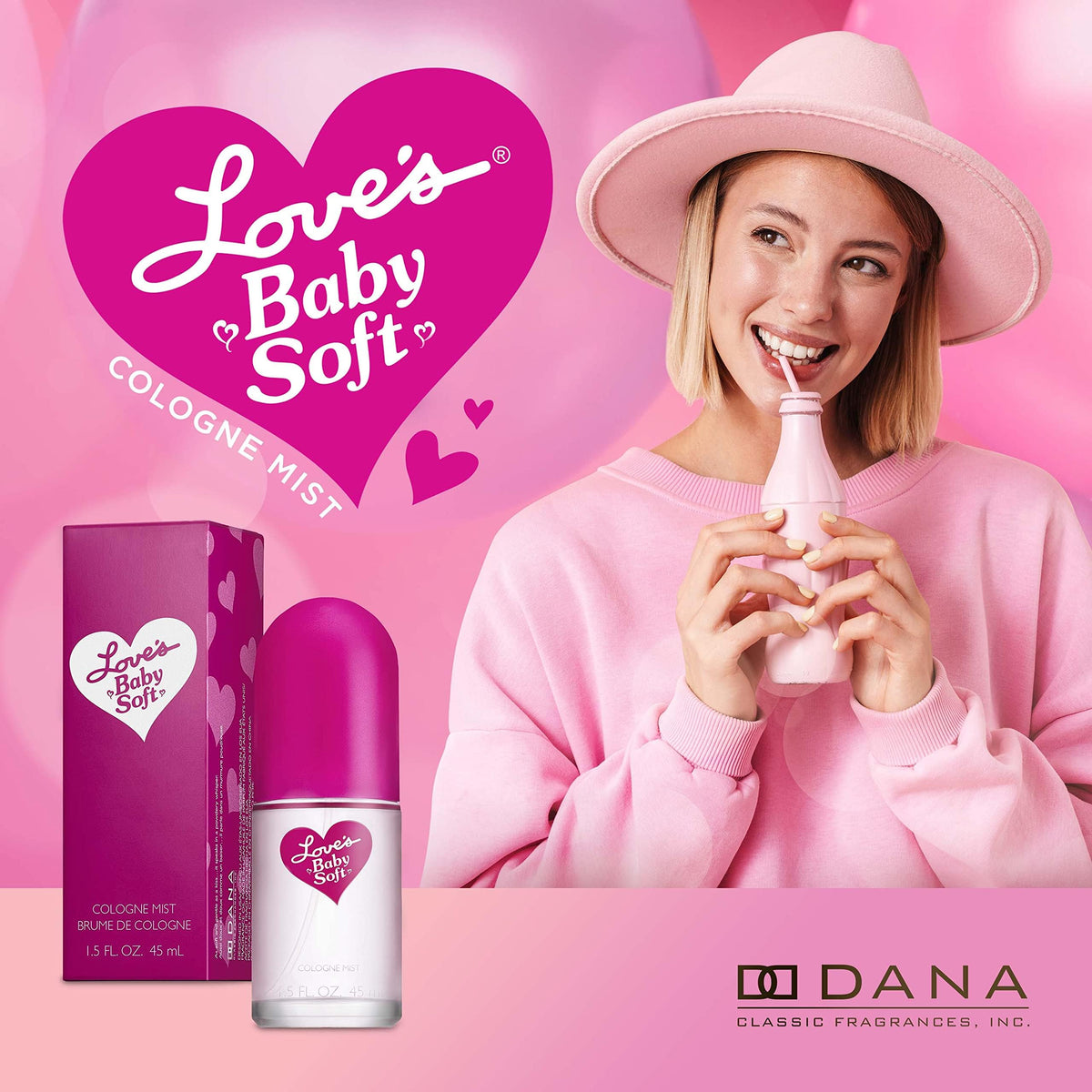 Love's Cologne Mist by Dana Classic Fragrances