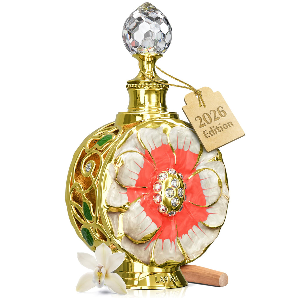 Swiss Arabian Layali Soleil Arabian Perfume Oil with Vanilla, Coconut & White Musk