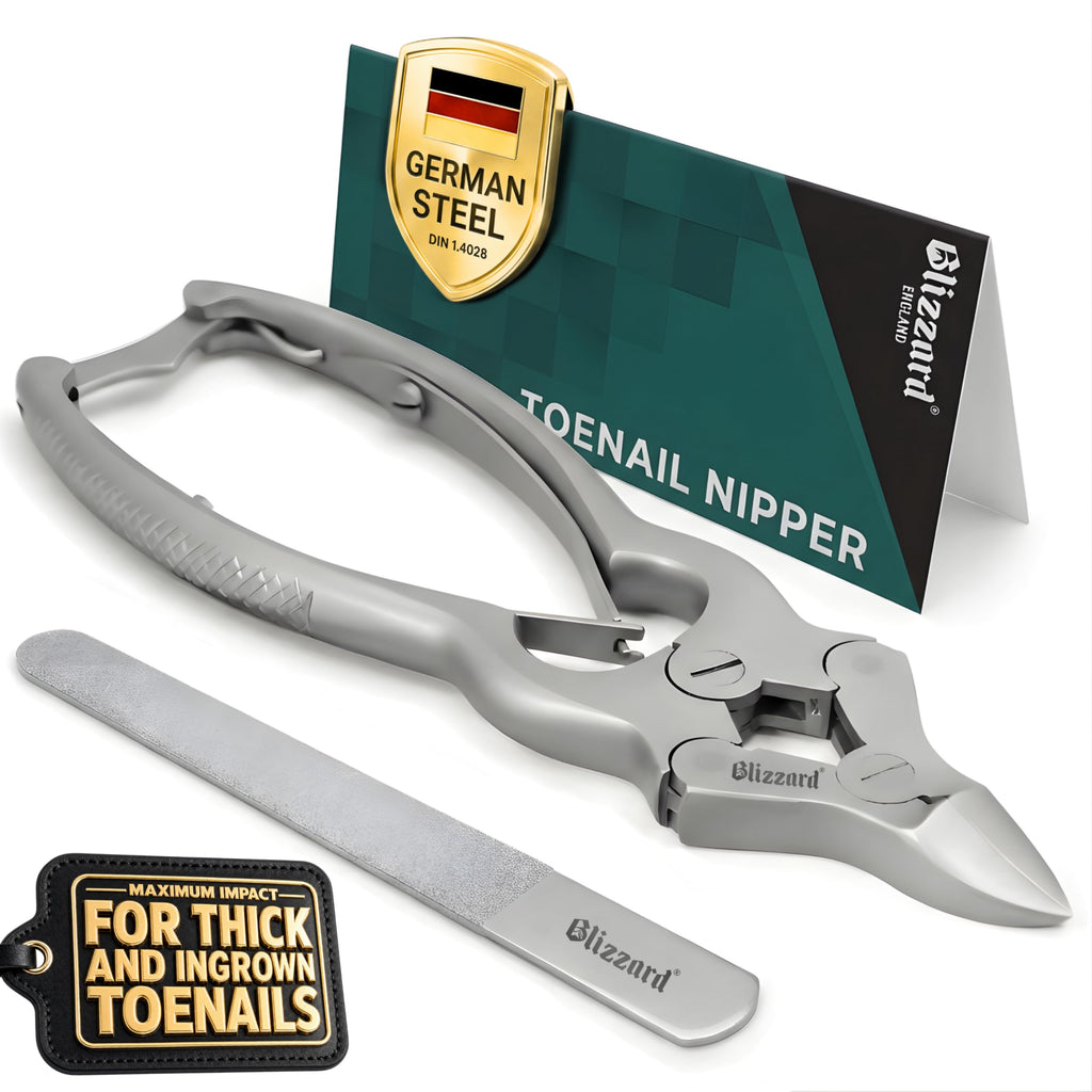Blizzard Heavy Duty Toenail Clippers for Thick Nails