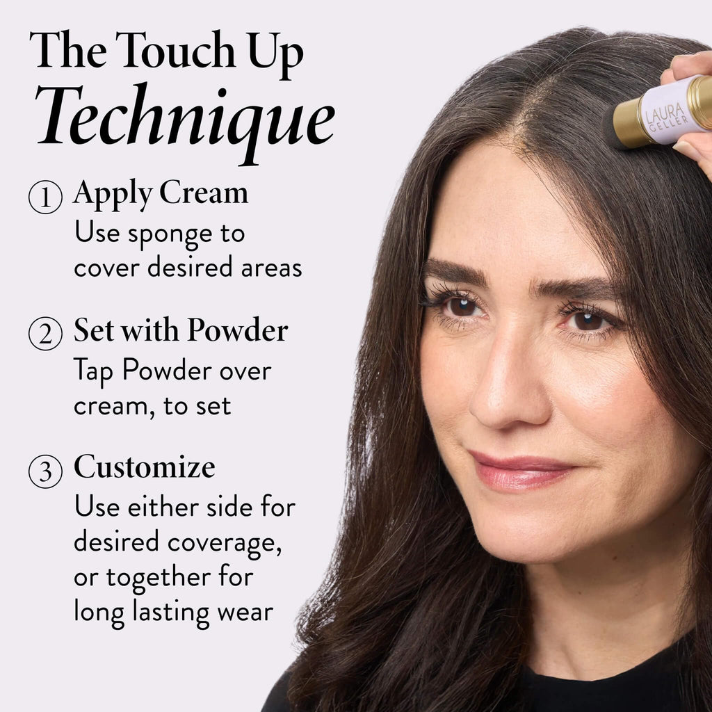 Laura Geller 2-in-1 Root Touch-Up for Hair & Brows