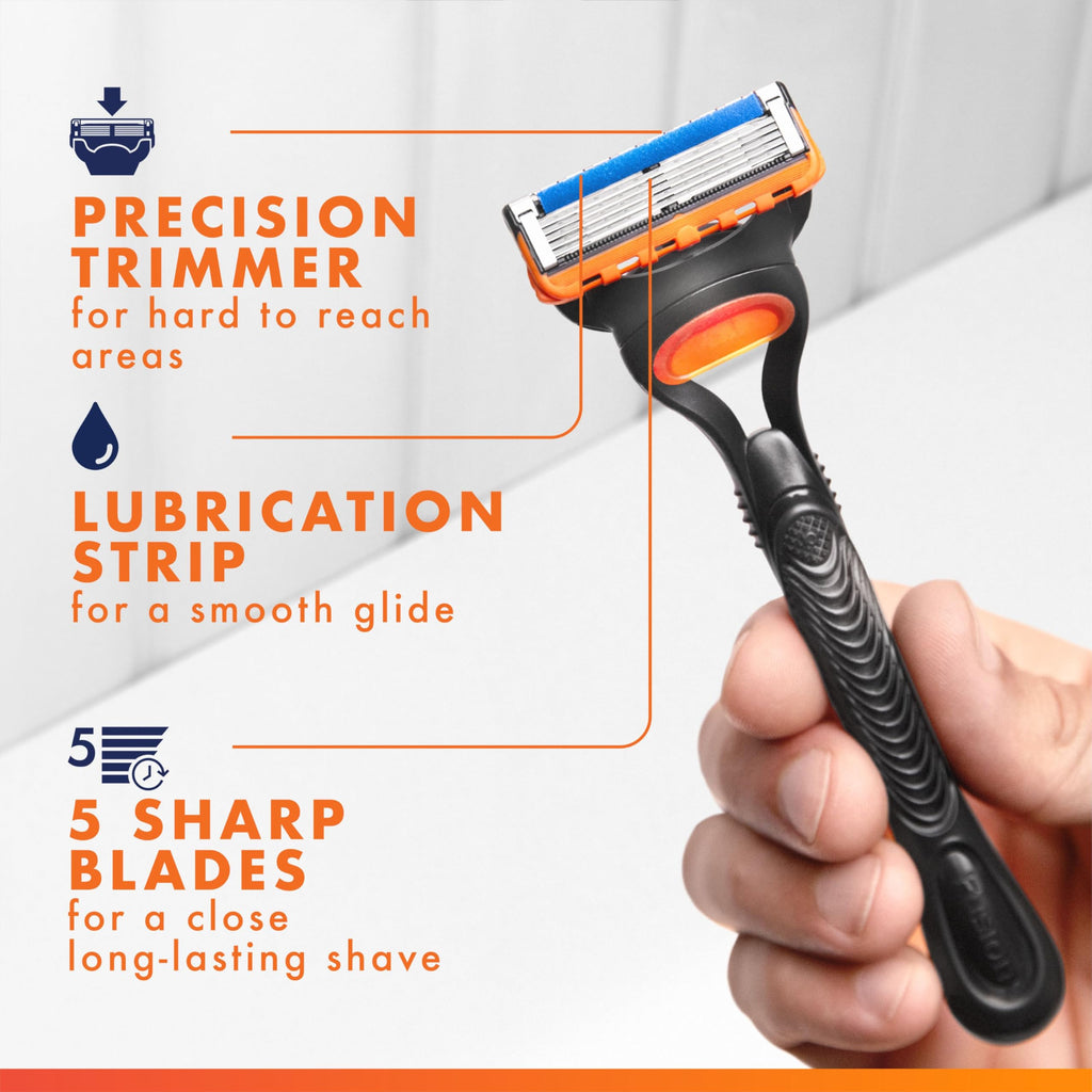 Gillette Fusion5 and ProGlide Men's Razor Blade Refills, 5-Blade Cartridges