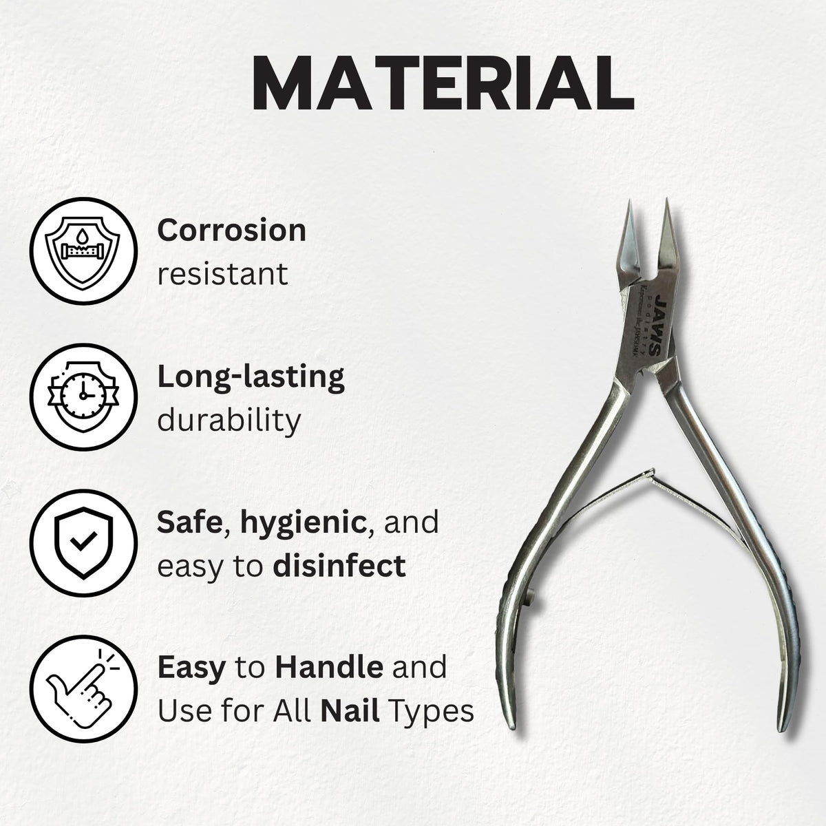 Stainless Steel Nail Clippers and Nippers