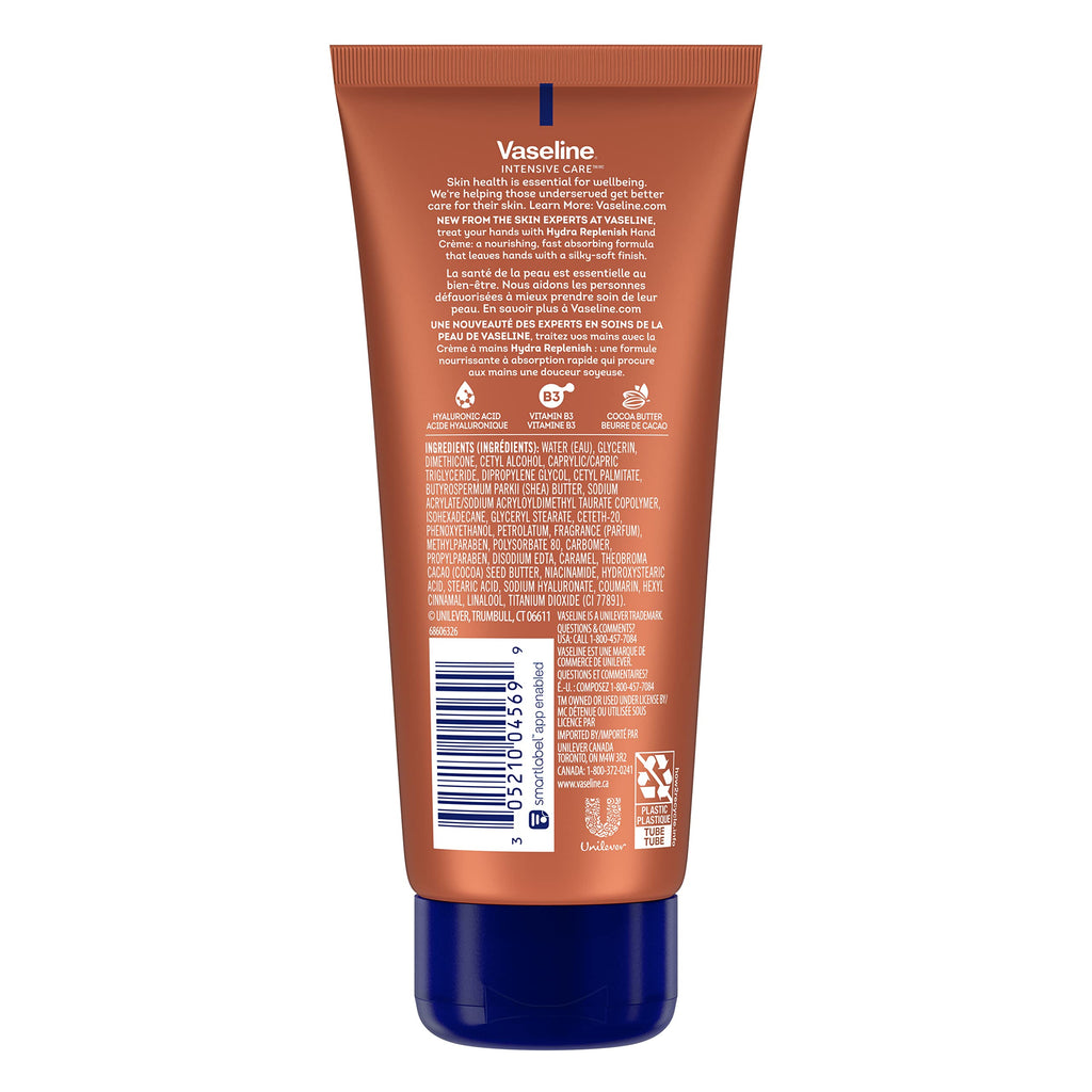 Vaseline Intensive Care Hydra Replenish Hand Crème, 3.4 oz, 6 Count