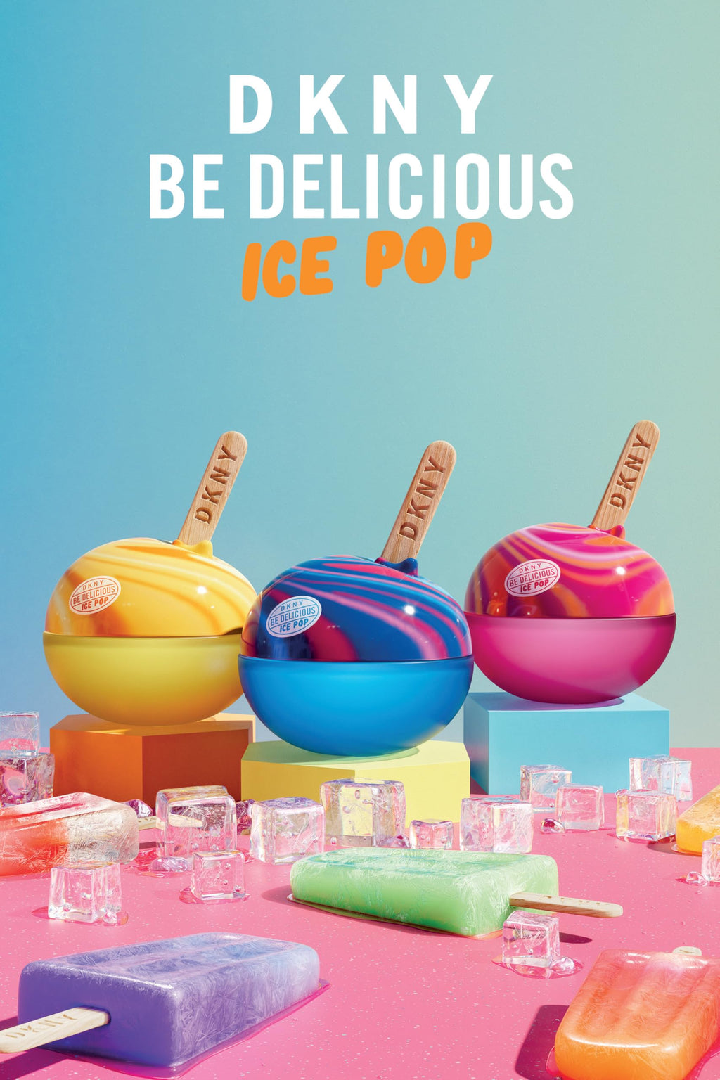 DKNY Be Delicious Ice Pop Citrus Splash Eau de Parfum Spray for Women, 1.7 Fl. Oz.