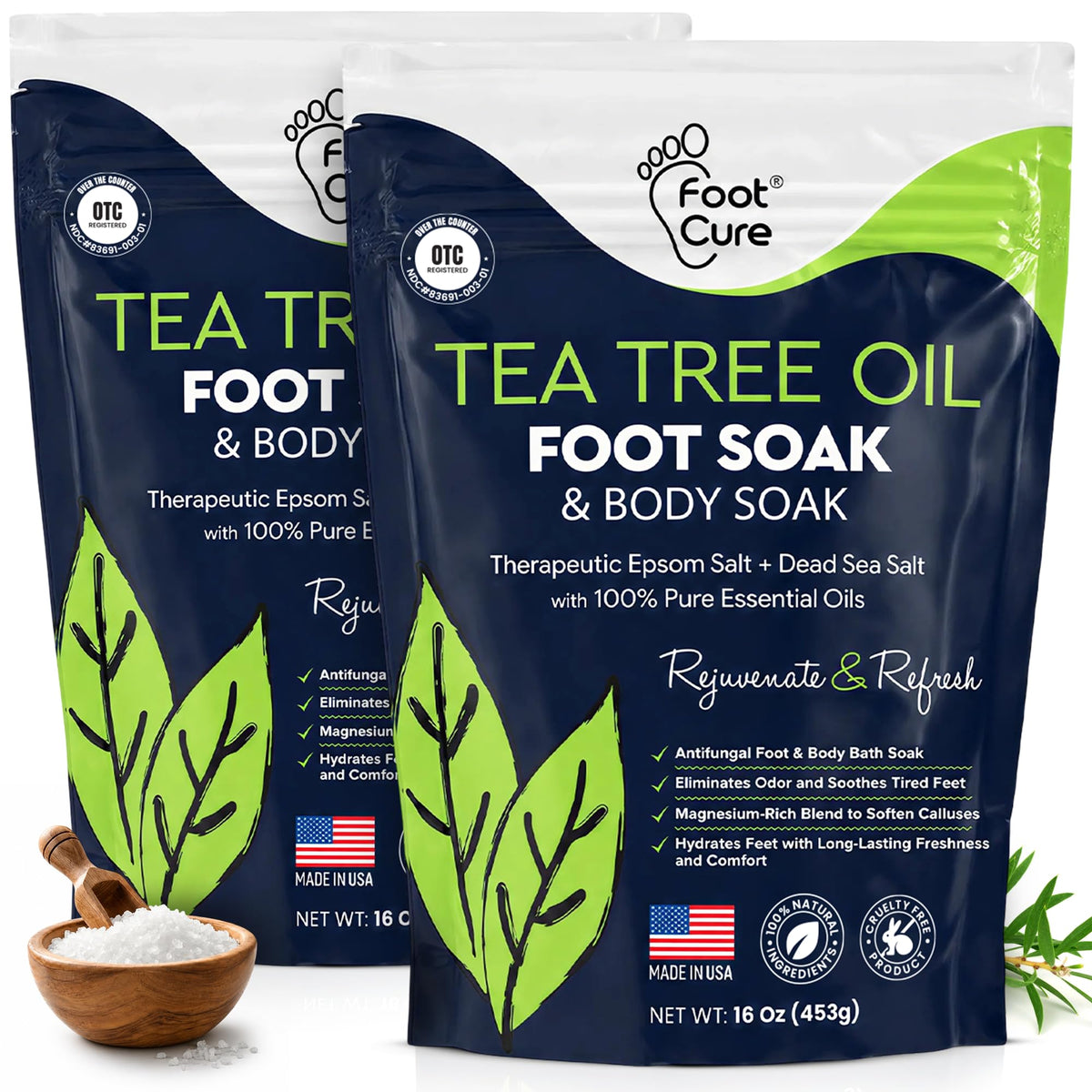 Epsom Salt Foot Soak for At-Home Relaxation