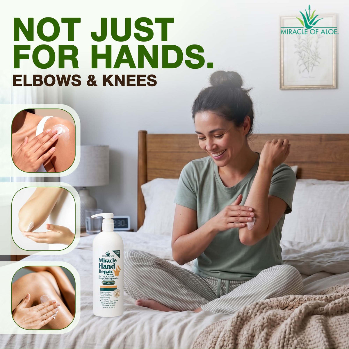 Miracle Hand Repair Cream with 60% Aloe Vera