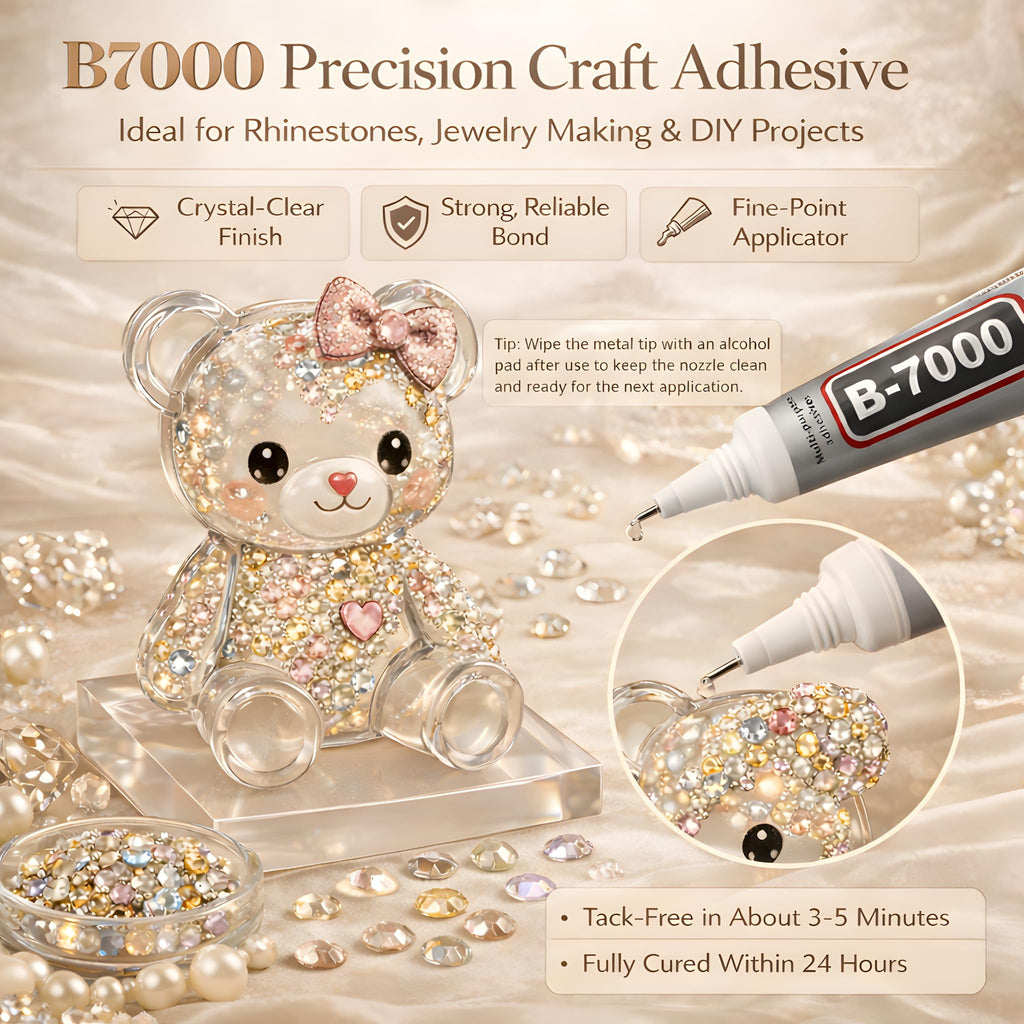 Bedazzling Kit with 40,000 3mm Rhinestones, Glues and Tools