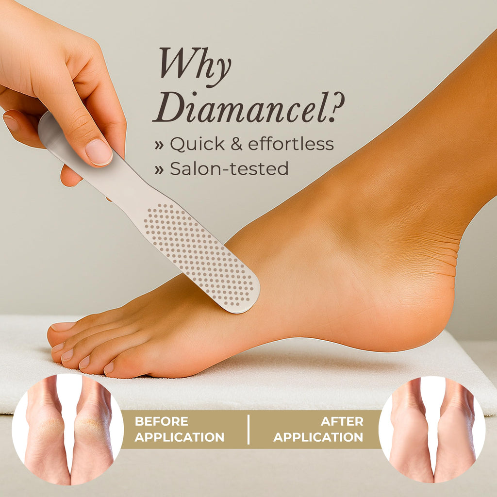 Diamancel Luxury Diamond Foot Callus File Rasp & Buffer #20 Coarse Grit