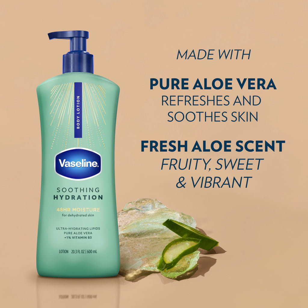 Vaseline Intensive Care Soothing Hydration Aloe Body Lotion
