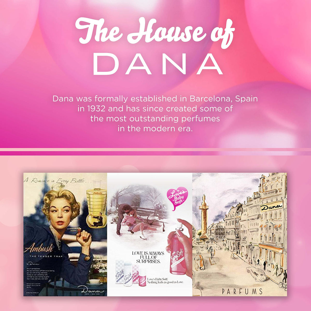 Love's Cologne Mist by Dana Classic Fragrances