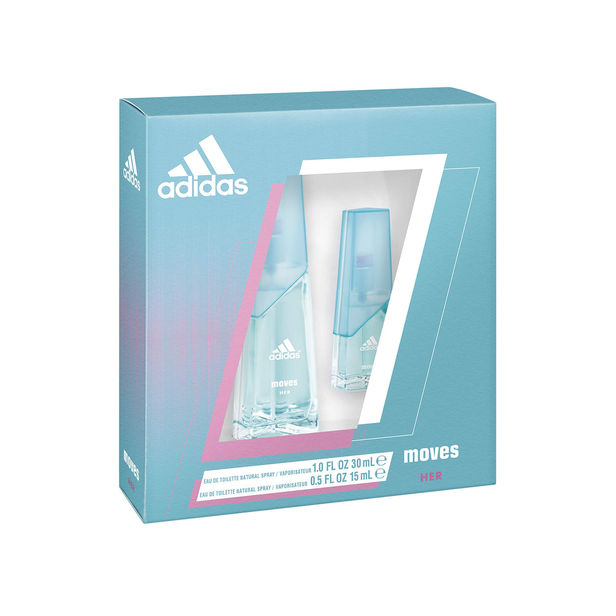 Adidas Moves for Her Citrus Floral Eau de Toilette Duo