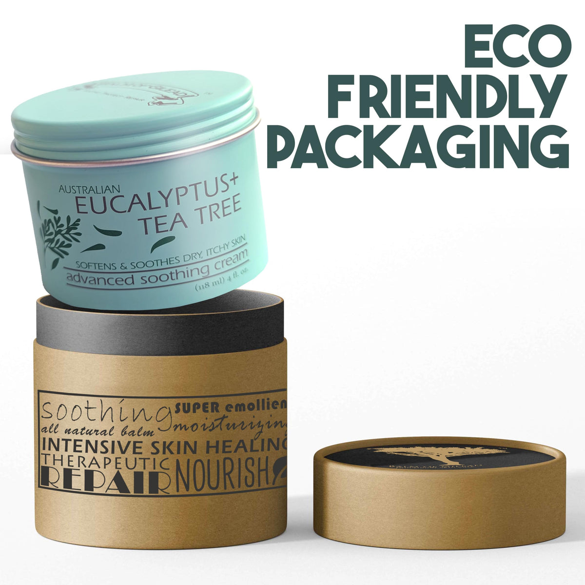 Balm of Gilead Foot Cream with Tea Tree and Eucalyptus