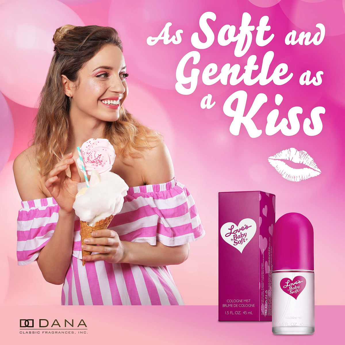 Love's Cologne Mist by Dana Classic Fragrances