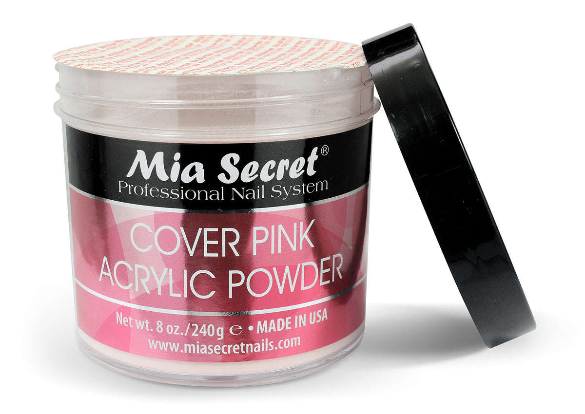 Mia Secret Cover Pink Acrylic Powder 8 oz Professional Nail System