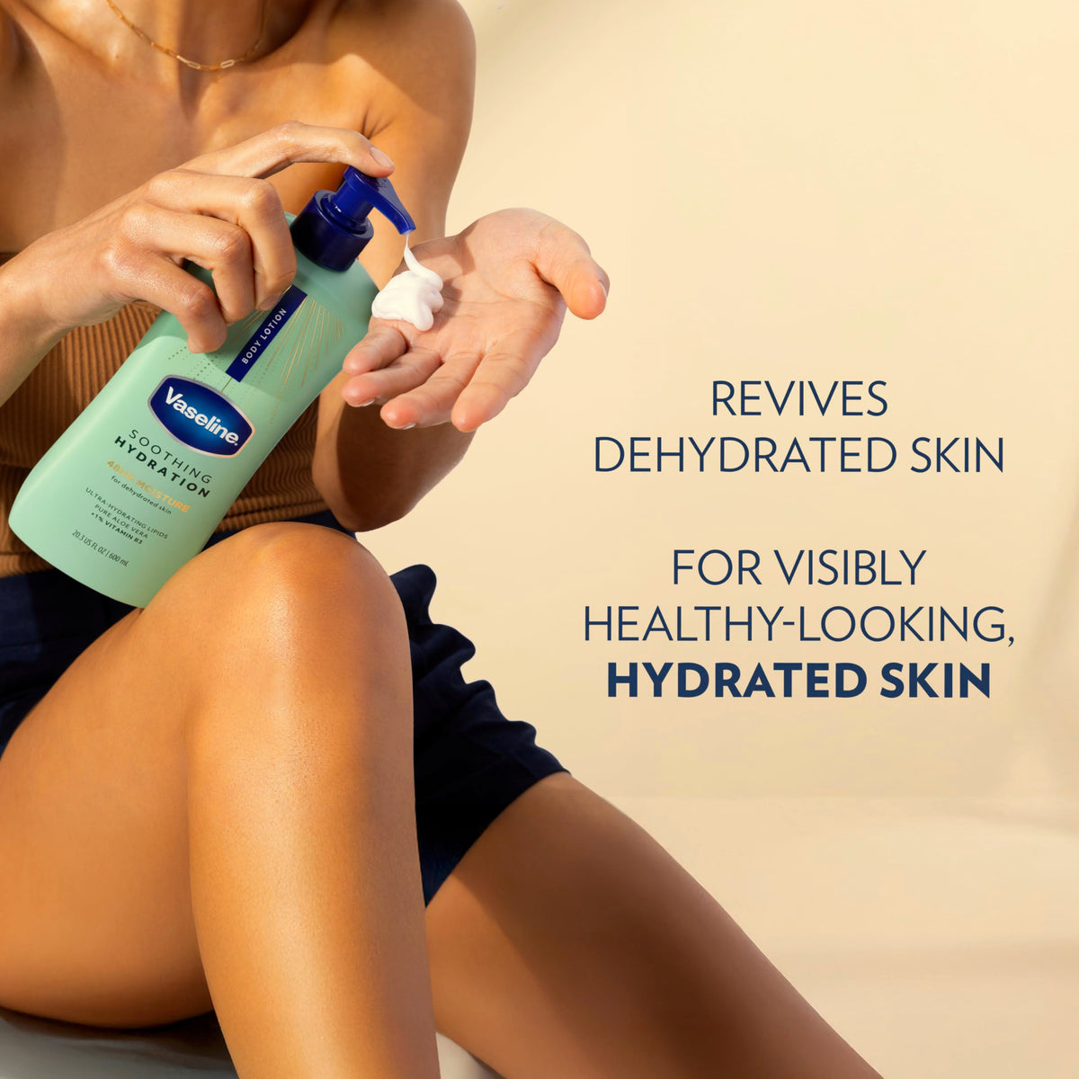 Vaseline Intensive Care Soothing Hydration Aloe Body Lotion