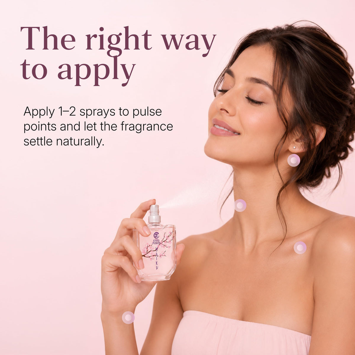AVON Haiku Kyoto Flower Eau de Parfum for Women - Fresh Green Floral Fragrance