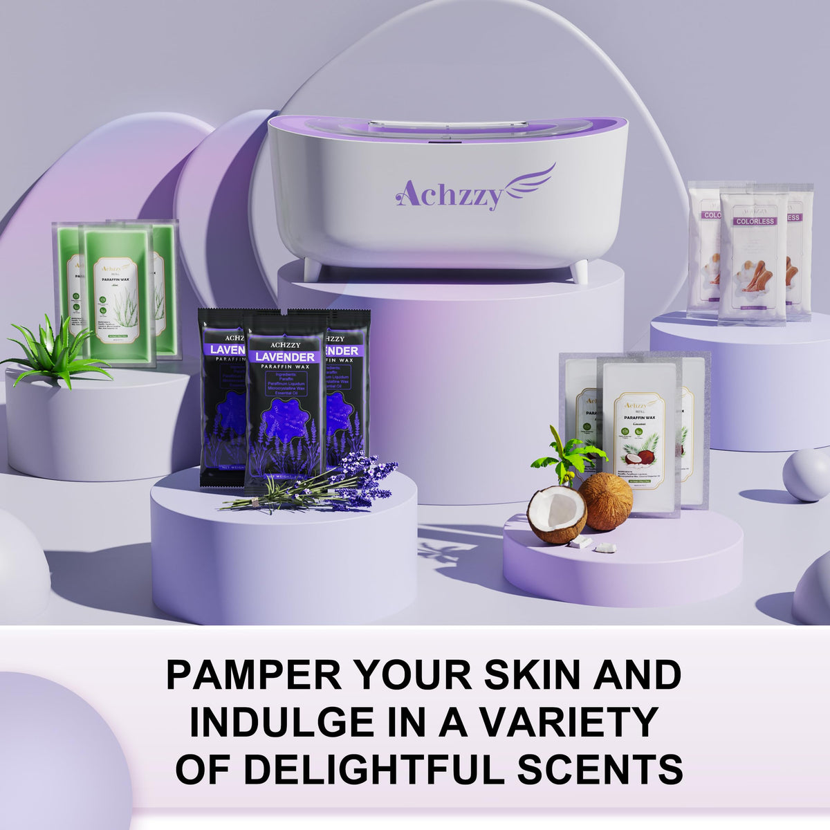 Achzzy 5000ml Paraffin Wax Warmer for Hands and Feet