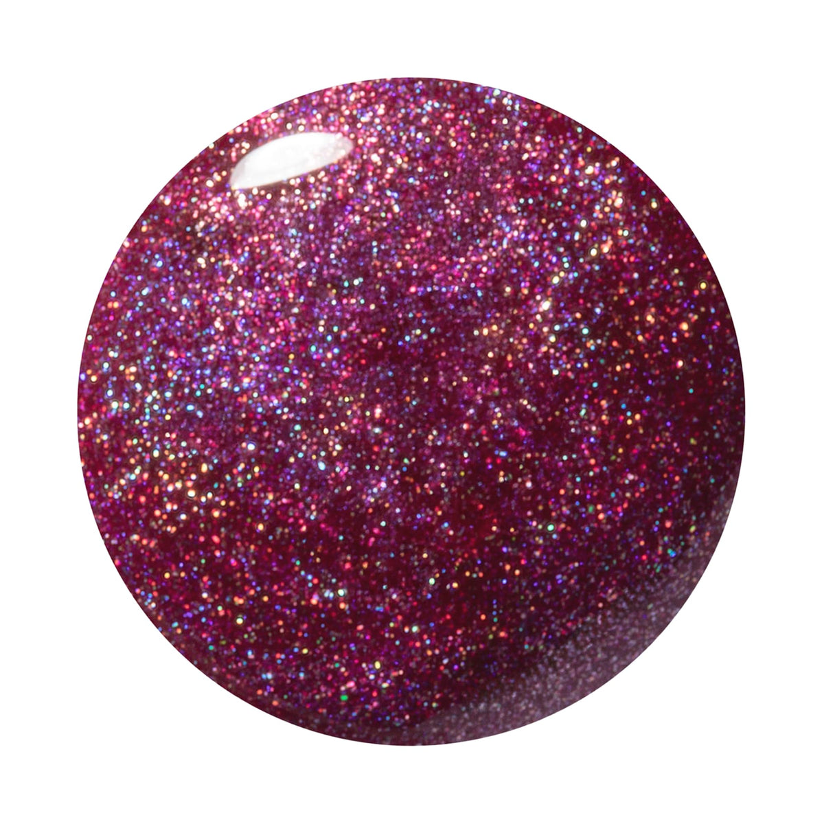 Dazzle Dry Nail Lacquer Step 3 Beauty Sleep Holographic Dark Fuchsia 0.5 fl oz