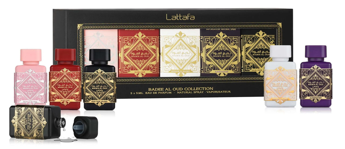 Lattafa Bade'e Al Oud Collection 5 x 5 ml Eau de Parfum Gift Set
