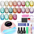JODSONE Cat Eye Gel Nail Polish for DIY Nail Art