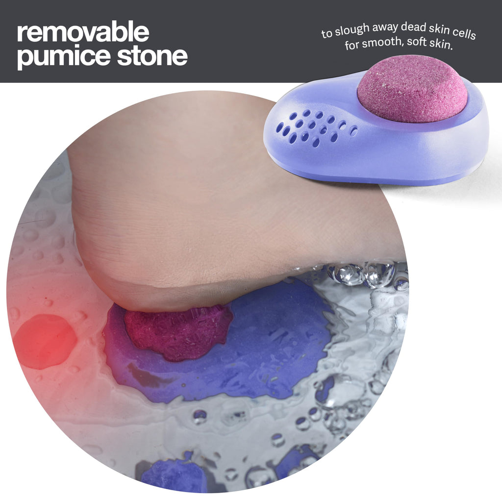 Medical King Foot Spa Massager with Heat, Bubbles and Vibration