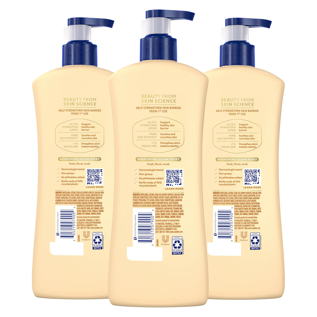 Vaseline Intensive Care Nourishing Moisture Fragranced Body Lotion