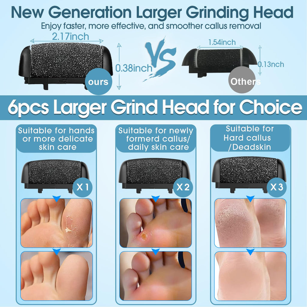 Electric Foot File Callus Remover for Feet