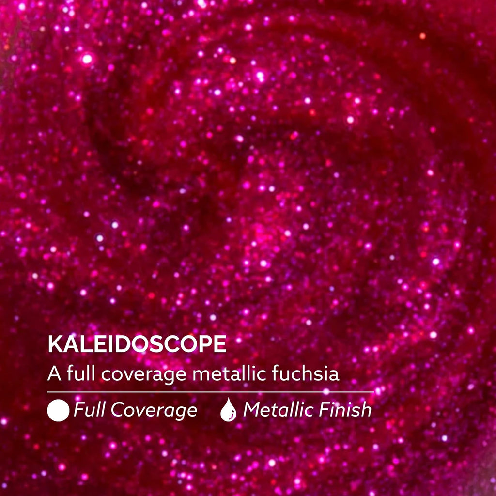 Dazzle Dry Nail Lacquer Step 3 – Kaleidoscope Metallic Fuchsia