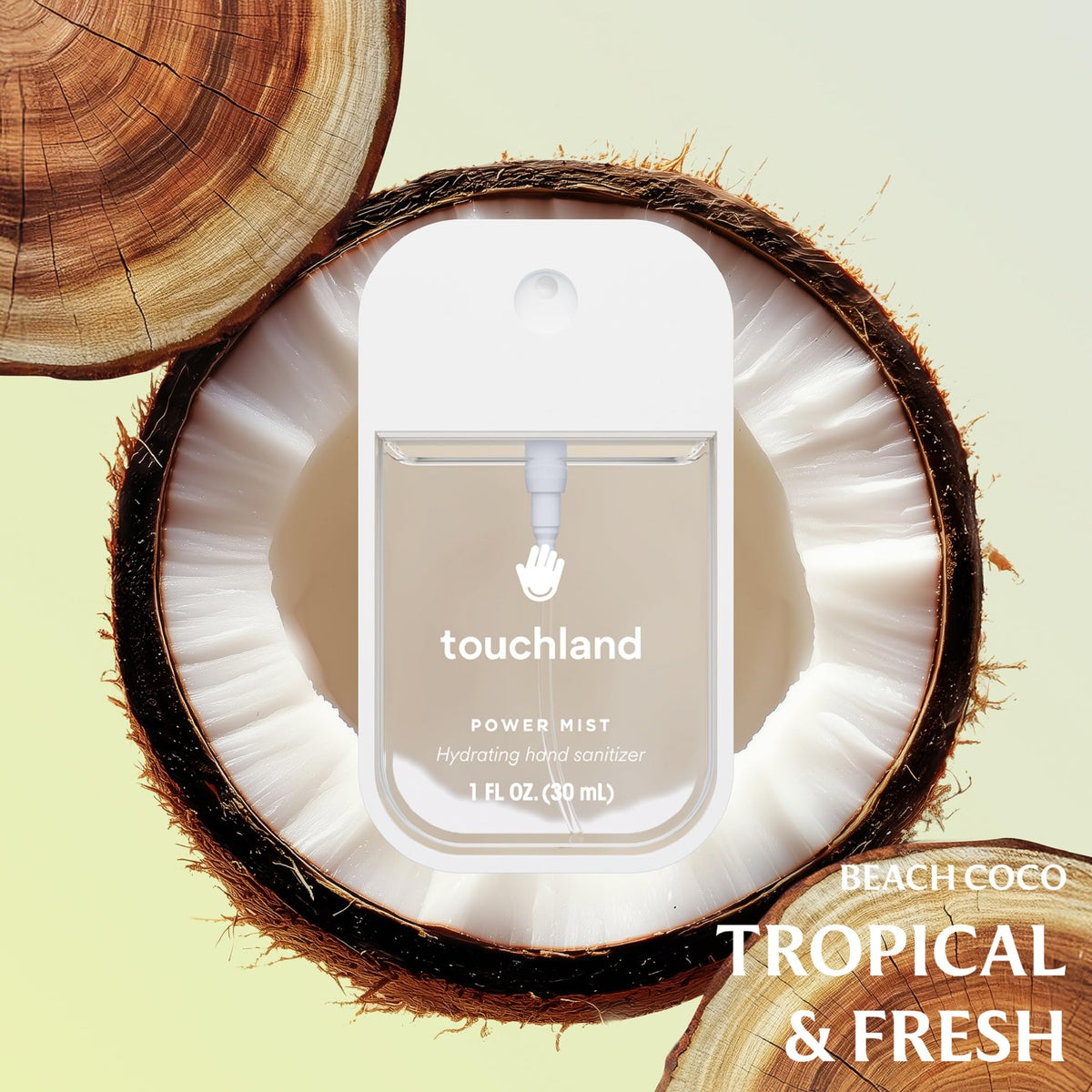 Touchland Dream 5 Hydrating Hand Sanitizer Spray & Case Gift Set