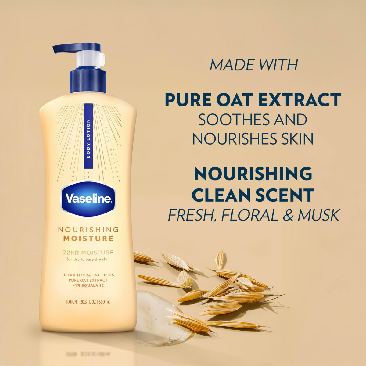 Vaseline Intensive Care Nourishing Moisture Fragranced Body Lotion