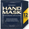 Collagen Hand Mask Gloves with Shea Butter, Vitamin E & Urea