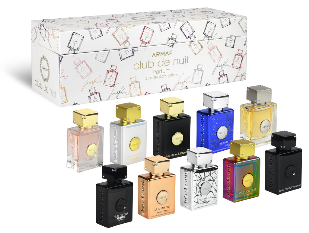 Armaf Club de Nuit Mini Fragrance Discovery Set, 10 x 5 mL
