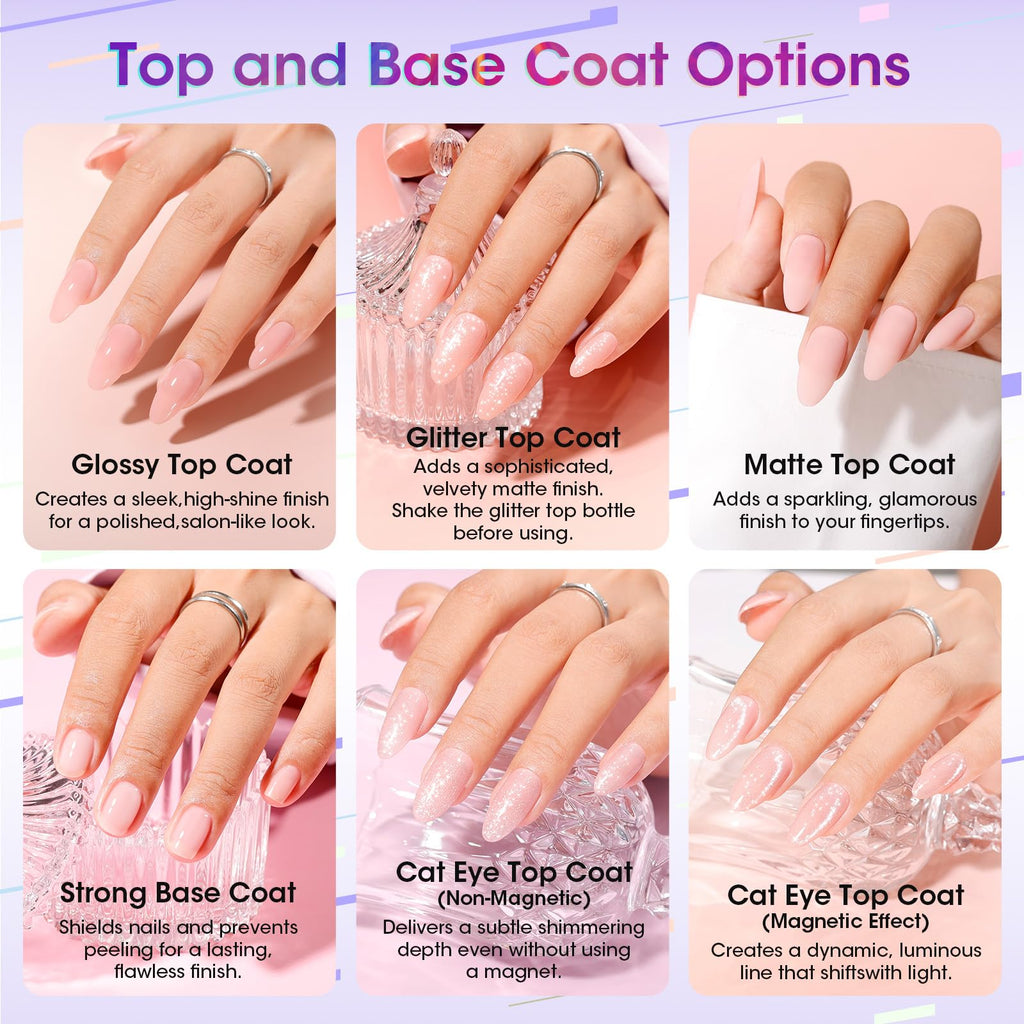 GELLEN Gel Nail Polish Set for DIY Manicures