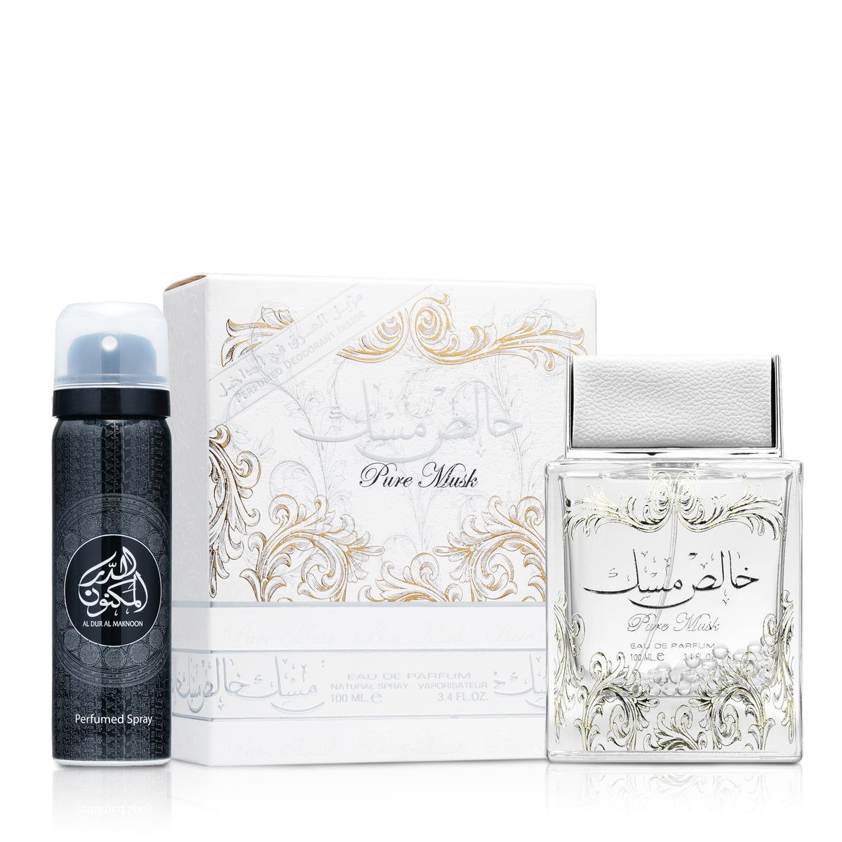 Lattafa Pure Musk Eau de Parfum Spray Unisex Oriental Fragrance
