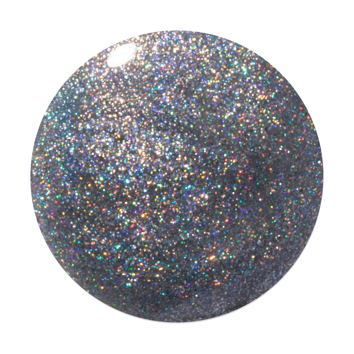 Dazzle Dry Nail Lacquer Step 3 – Disco Queen Silver Holographic, 0.5 fl oz
