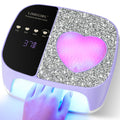LIMEGIRL UV LED Nail Lamp Kit, Cordless Rechargeable Gel Polish Curing Light