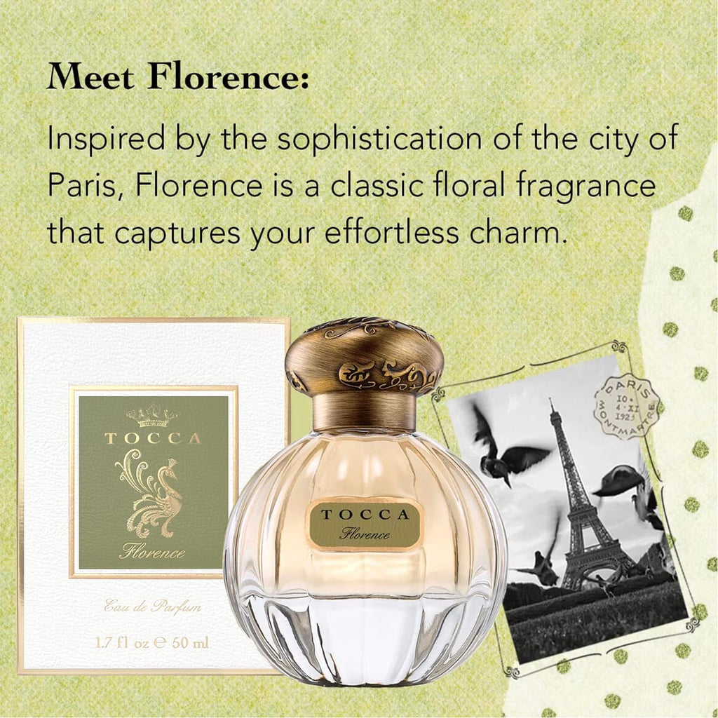 TOCCA Florence Eau de Parfum Classic Floral Fragrance