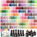 Phoenixy Gel Nail Polish Set with Vibrant Color Variety