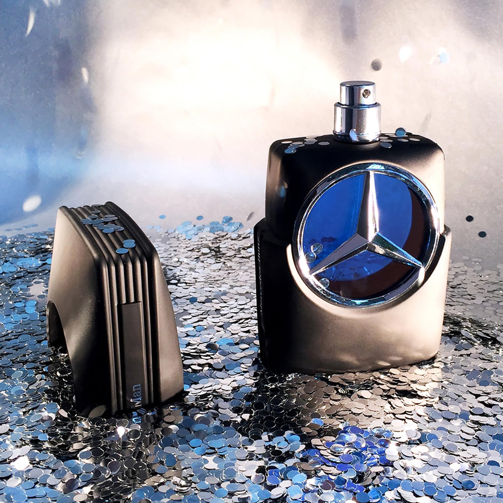 Mercedes-Benz Man Eau de Toilette for Men, Woody Fruity Fragrance, 6.7 oz