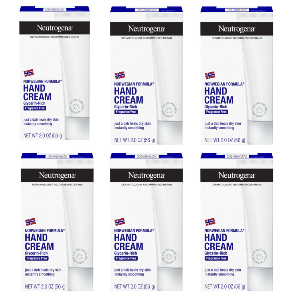 Neutrogena Norwegian Formula Fragrance-Free Hand Cream, 2 oz