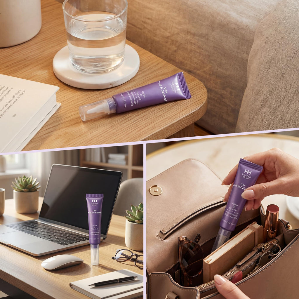 Hydrating Cuticle Oil Pen with Jojoba Oil, Vitamin E, Tea Tree & Squalane