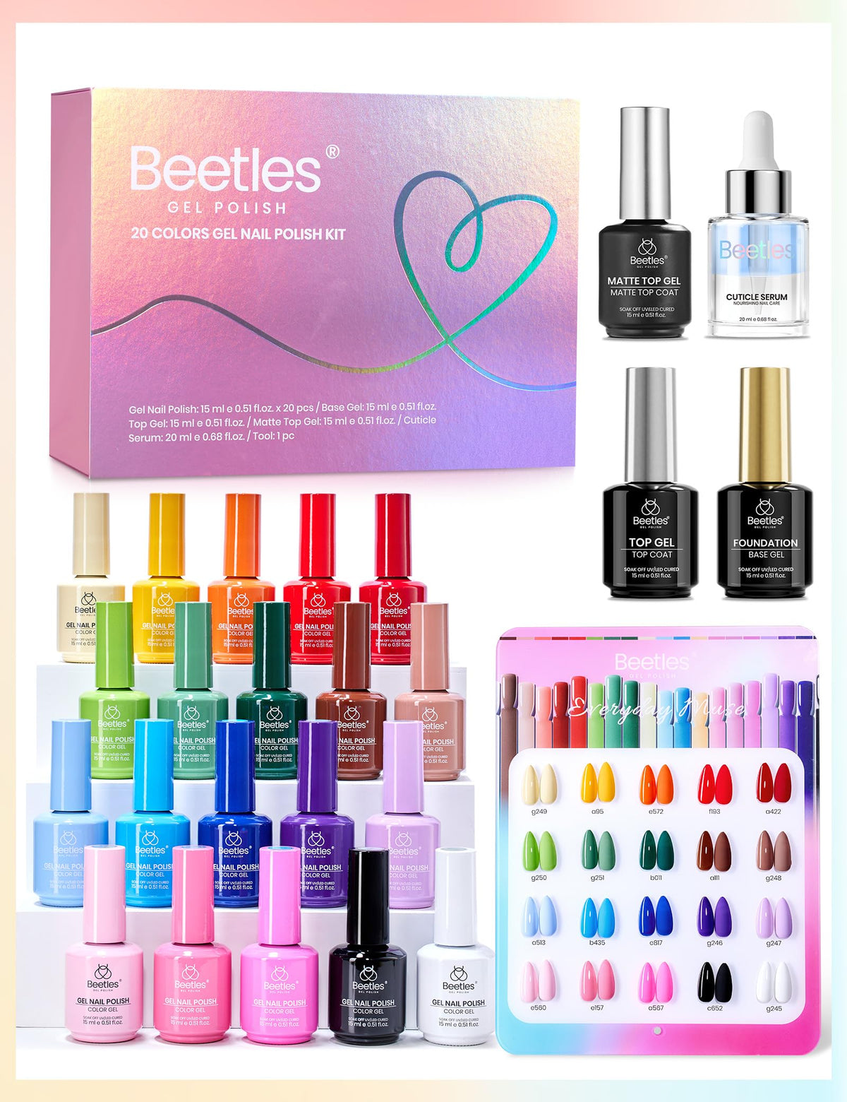 Beetles Everyday Muse Gel Polish Collection