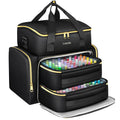 YOREPEK Nail Polish Organizer Case with Removable Pouches