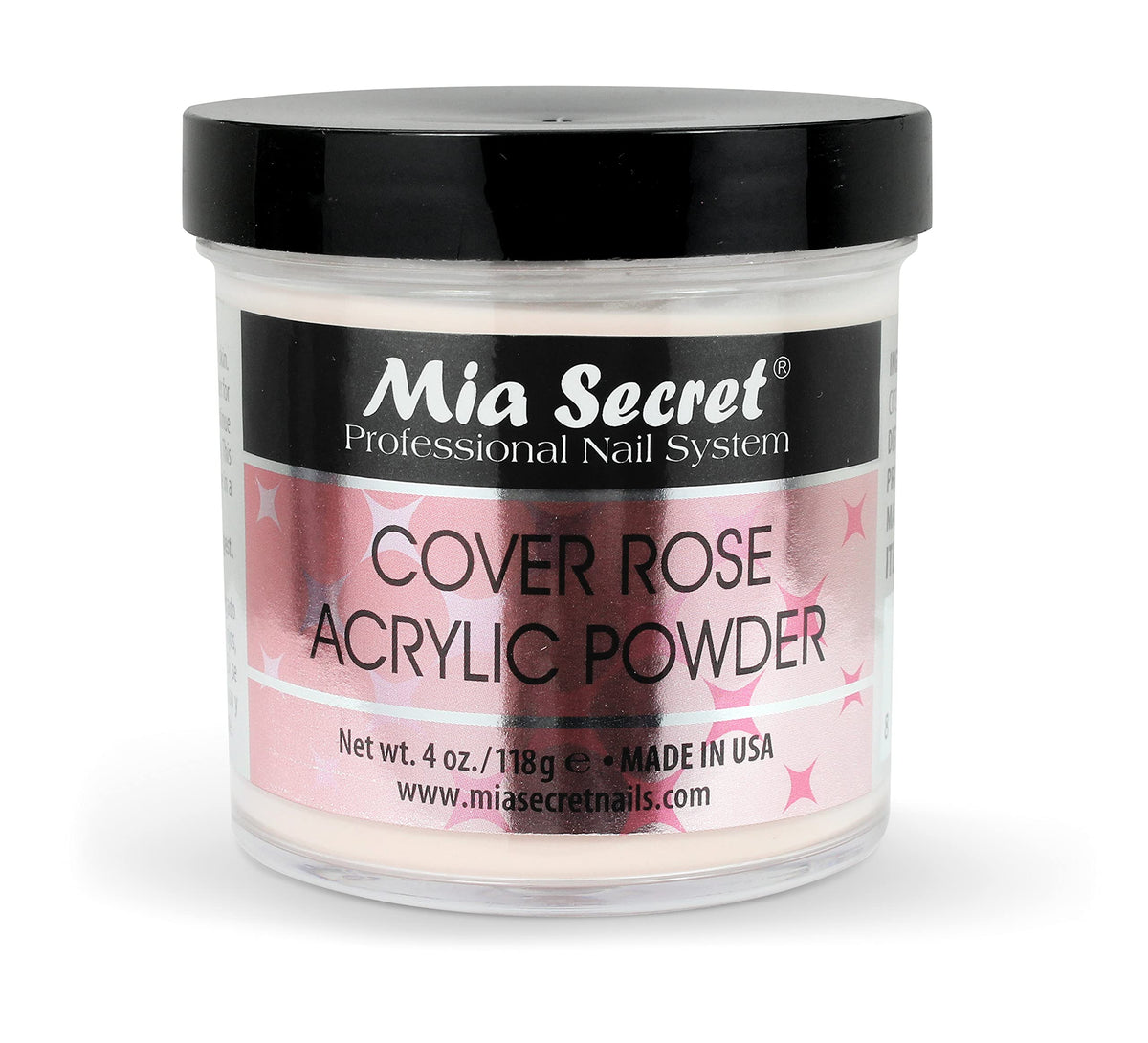 Mia Secret Cover Rose Acrylic Powder 4 oz
