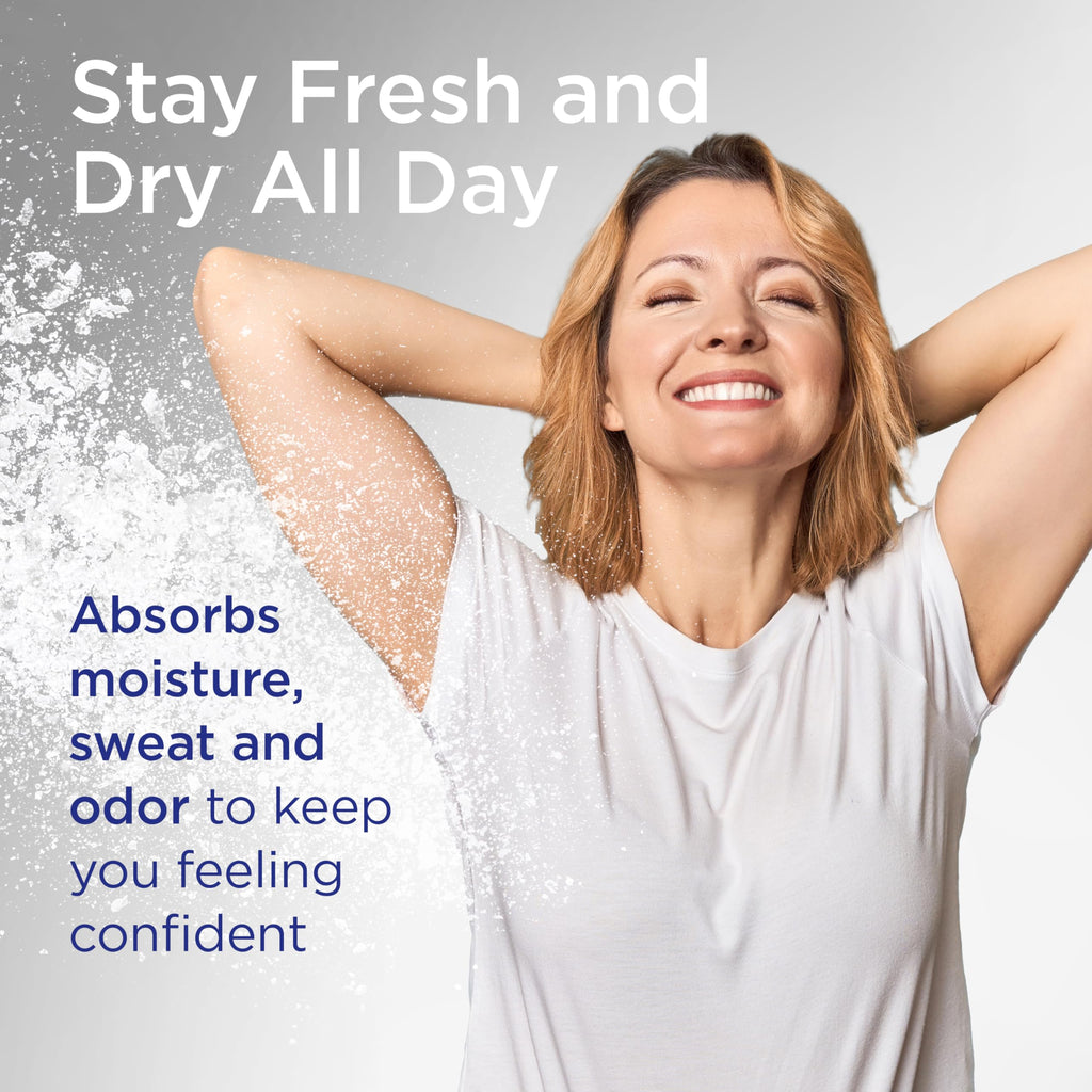 Shower to Shower Morning Fresh Lavender Body Powder, Talc-Free