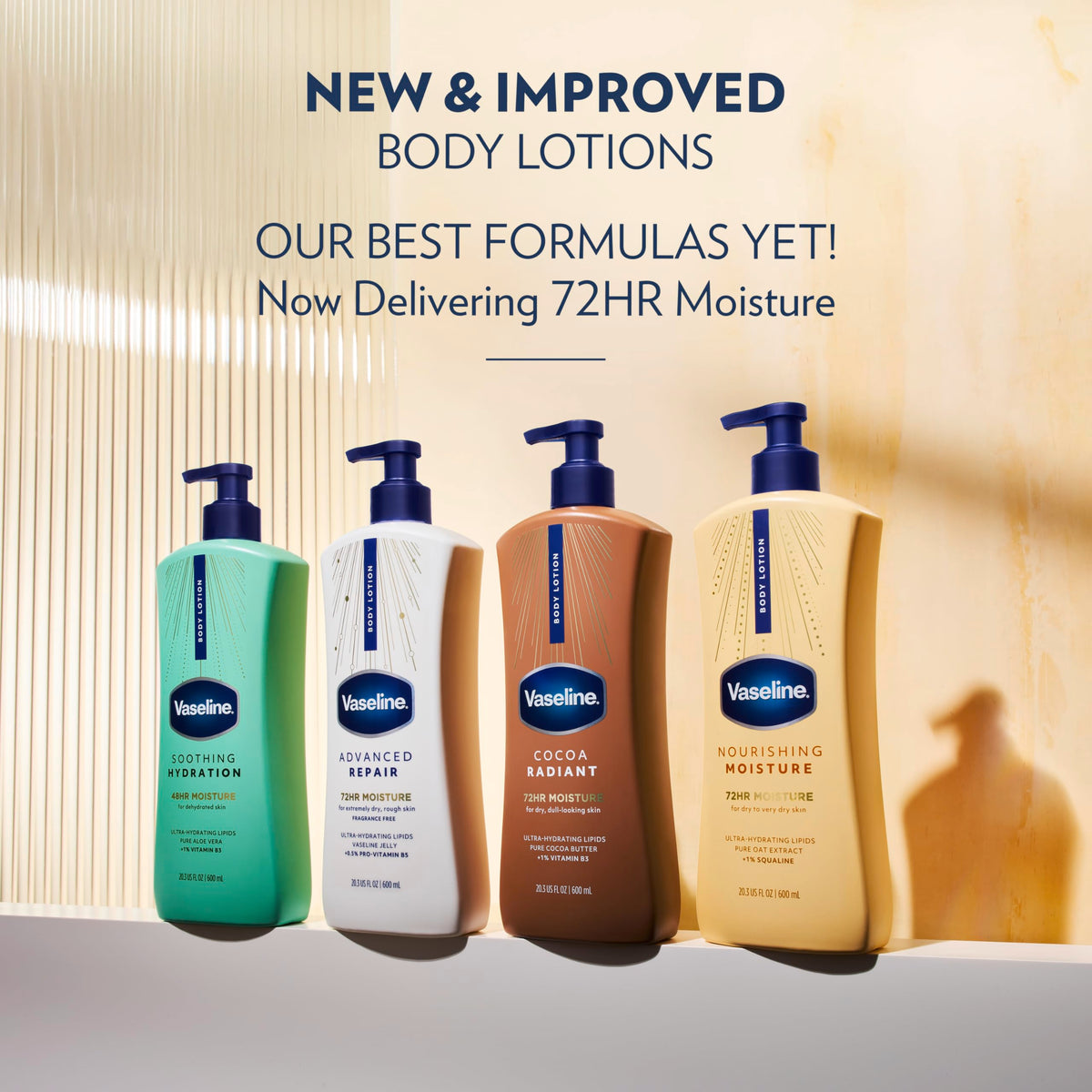 Vaseline Intensive Care Nourishing Moisture Fragranced Body Lotion