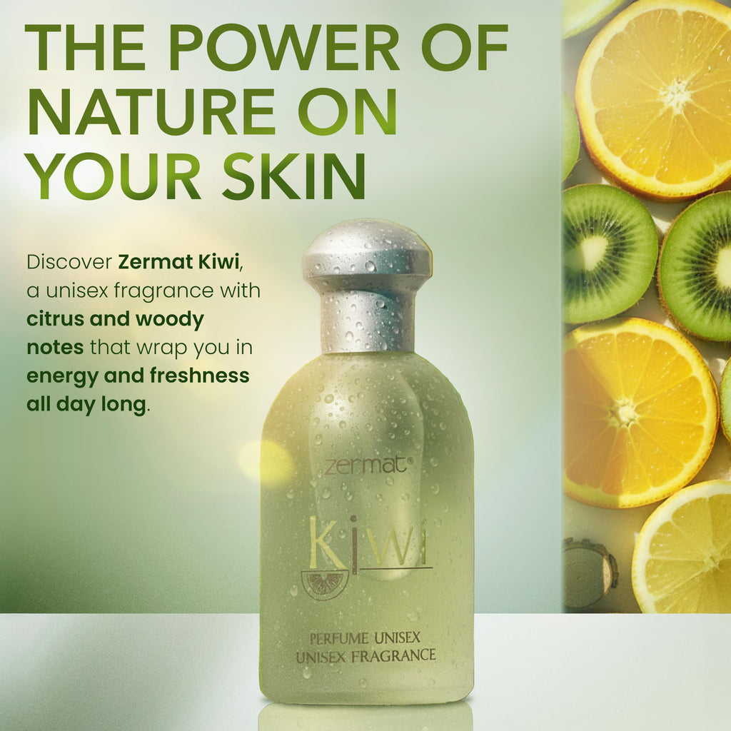 Zermat Kiwi Citric Perfume for Women and Men with Miniature